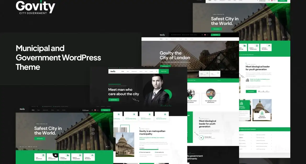 Govity – Municipal and Government WordPress Theme