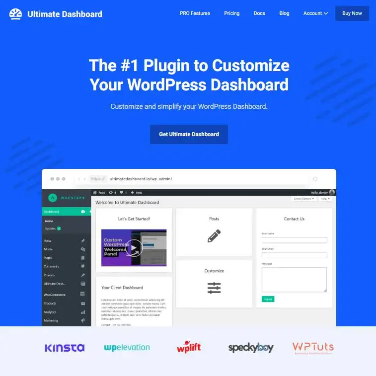Ultimate Dashboard PRO