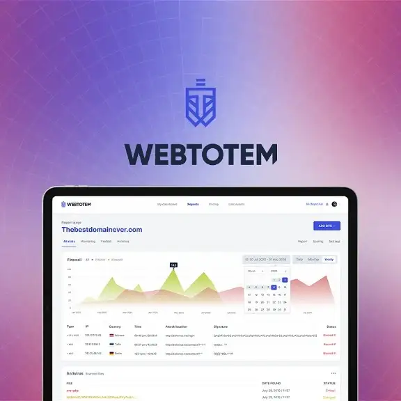 [Yearly Key] WebTotem Security Pro