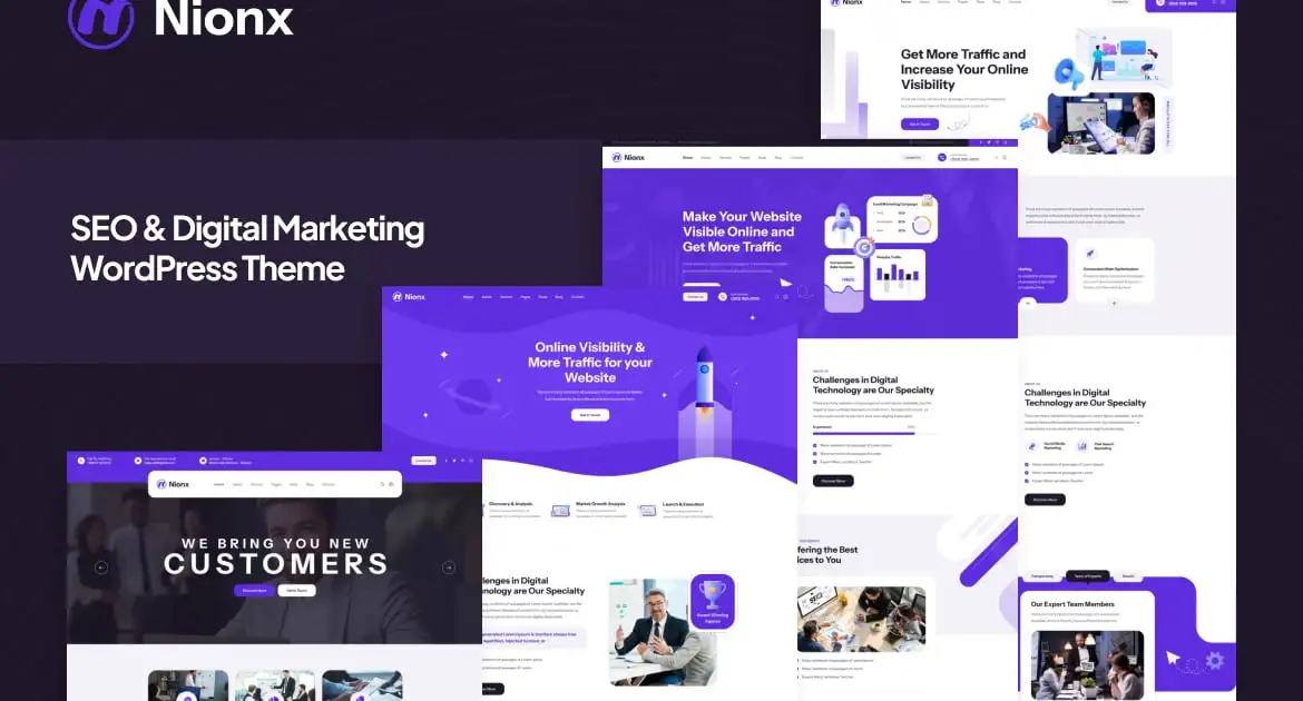 Nionx – SEO & Digital Marketing WordPress Theme