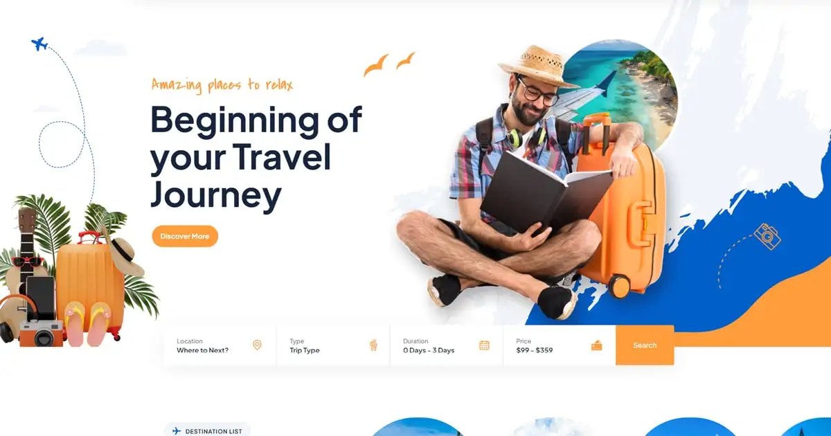 Travivu – Travel & Tour Booking WordPress Theme