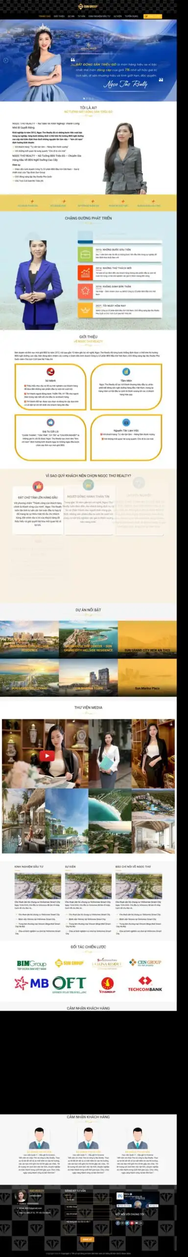 Mẫu Website Bất Động Sản 56 - Mua Bán Nhà Đất - Cài Đặt Sẵn