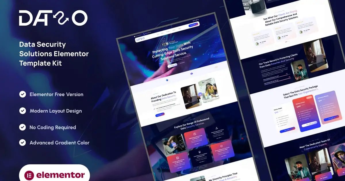 cover20dataso Dataso – Data Security Solutions Elementor Template Kit