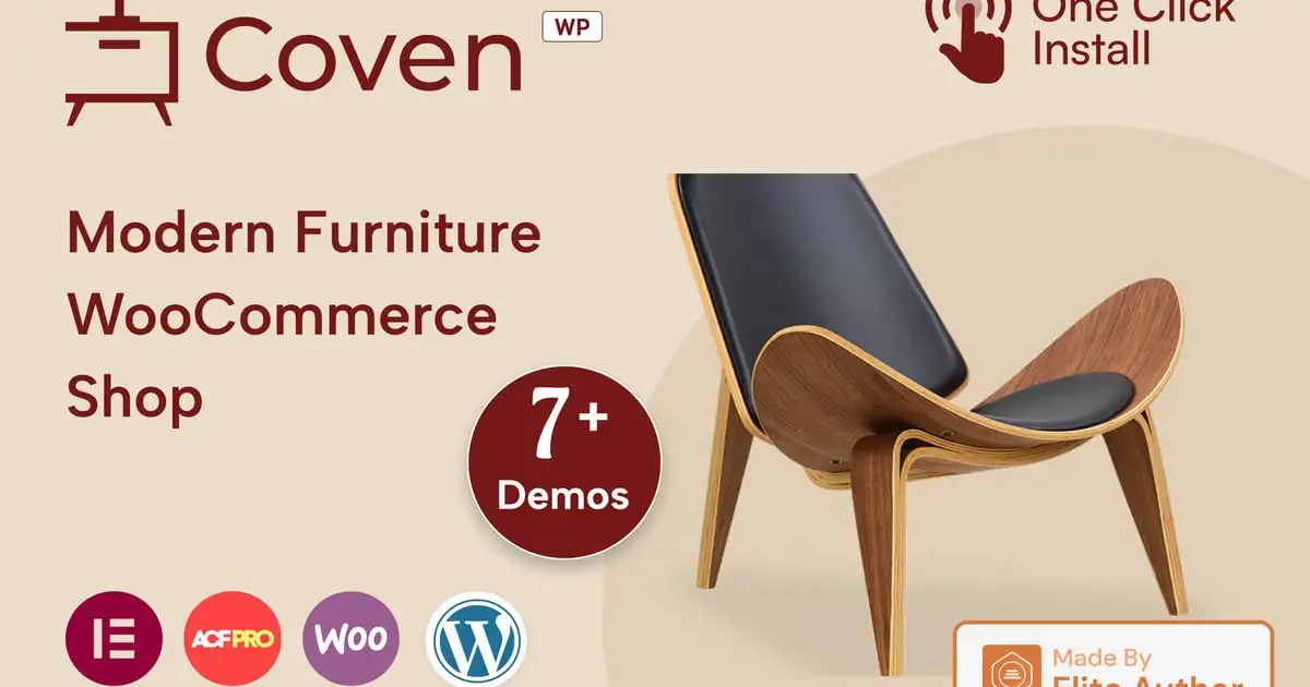 Coven – Furniture Store WooCommerce Theme