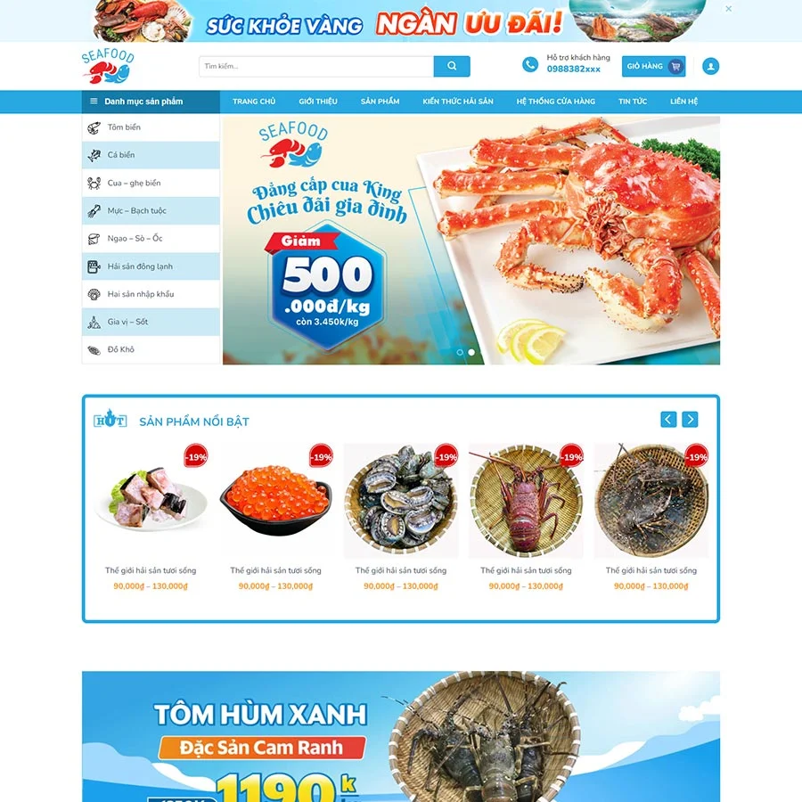 haisan2-jpg Mẫu Website Hải Sản 02 - Thực Phẩm Tươi Sống - Shop Online - Cài Đặt Sẵn