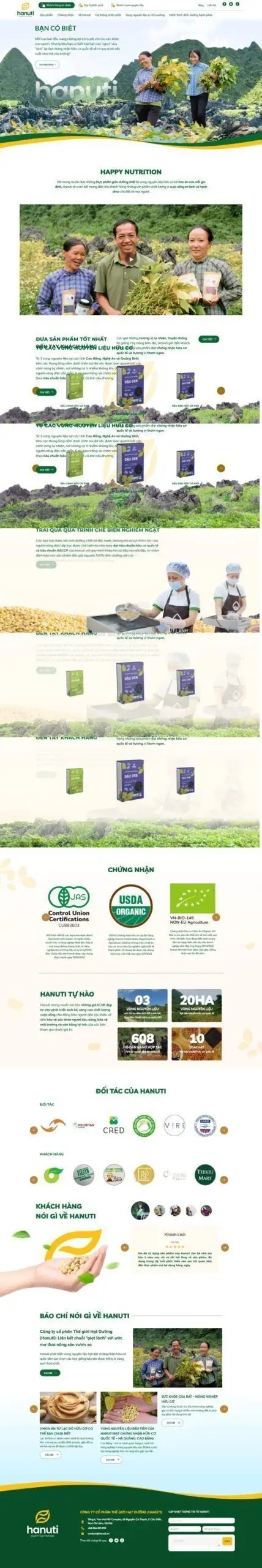 Mẫu Website Thực Phẩm Chức Năng - Shop Online - Cài Đặt Sẵn