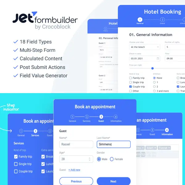 [Lifetime Key] JetFormBuilder by Crocoblock