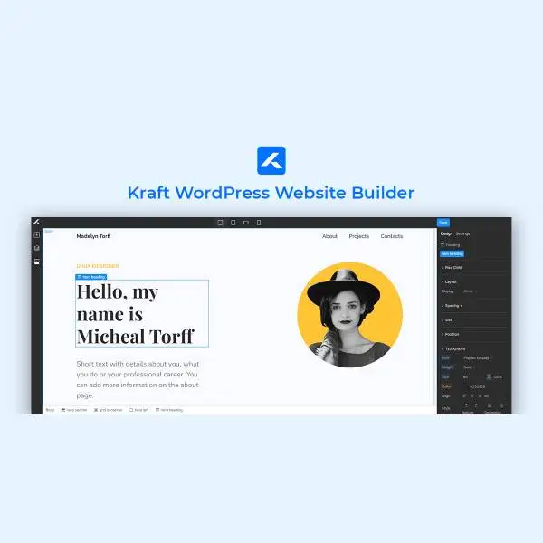 Kraft Builder – Scalable WordPress Website Builder