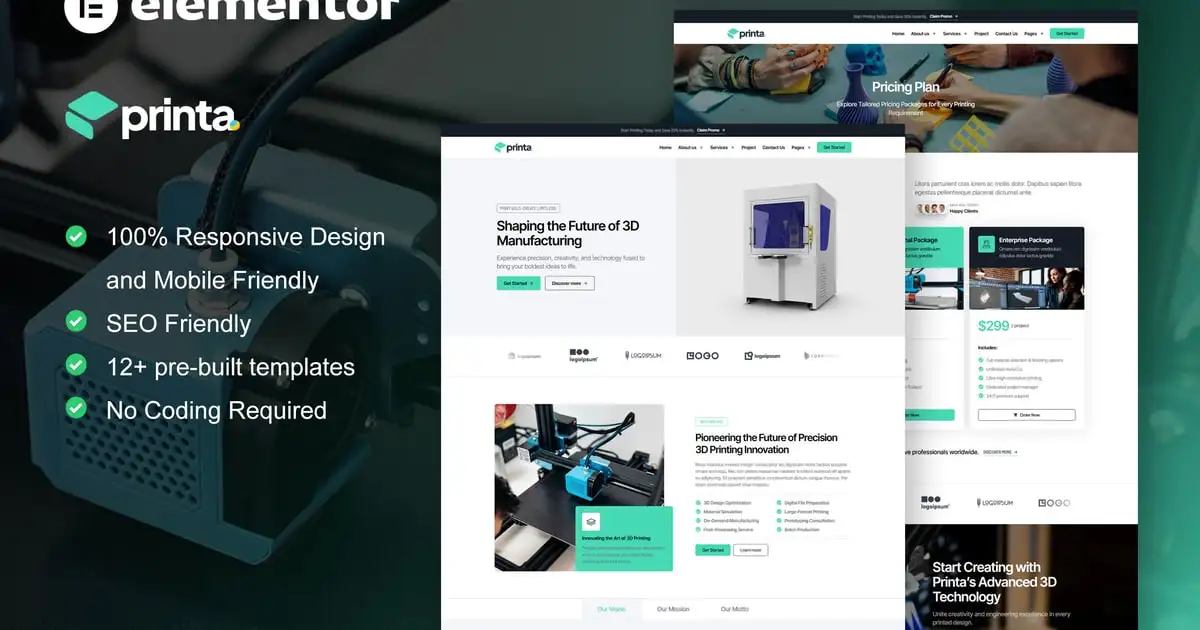 main20preview-3-1 Printa – 3D Printing & Manufacturing Elementor Pro Template Kit