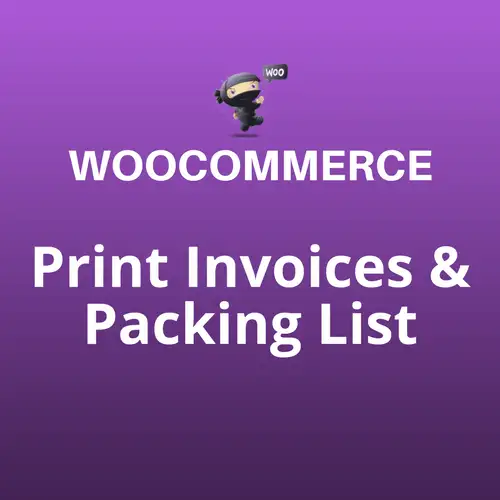 WooCommerce Print Invoices & Packing lists