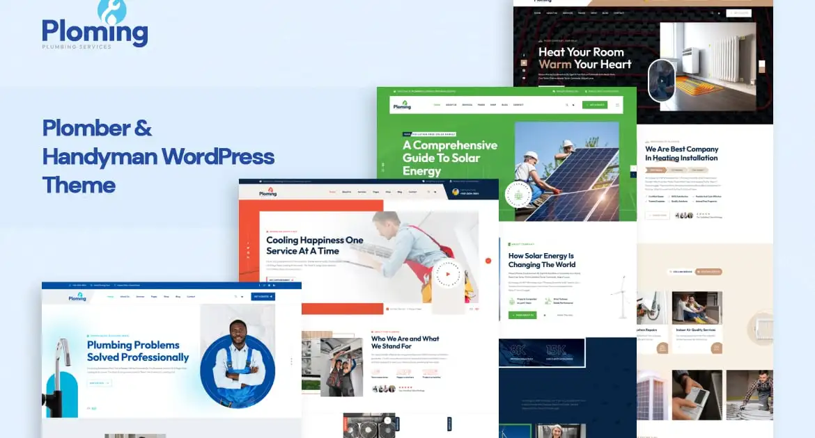 Ploming – Plumber & Handyman WordPress Theme