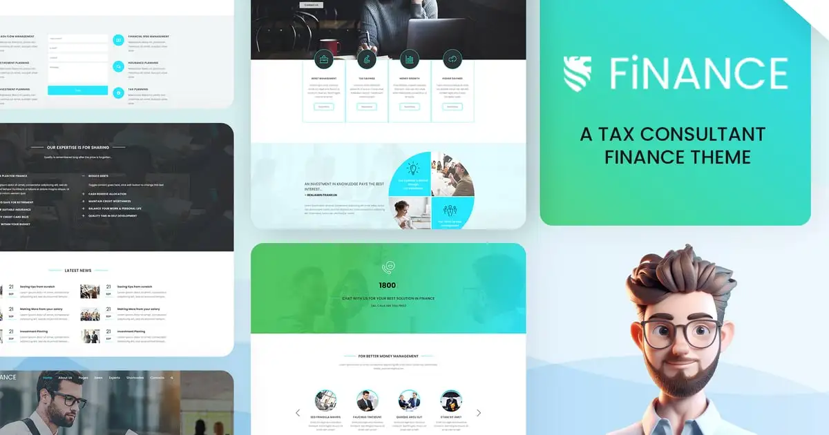 Finance Consultant – Consulting WordPress Theme