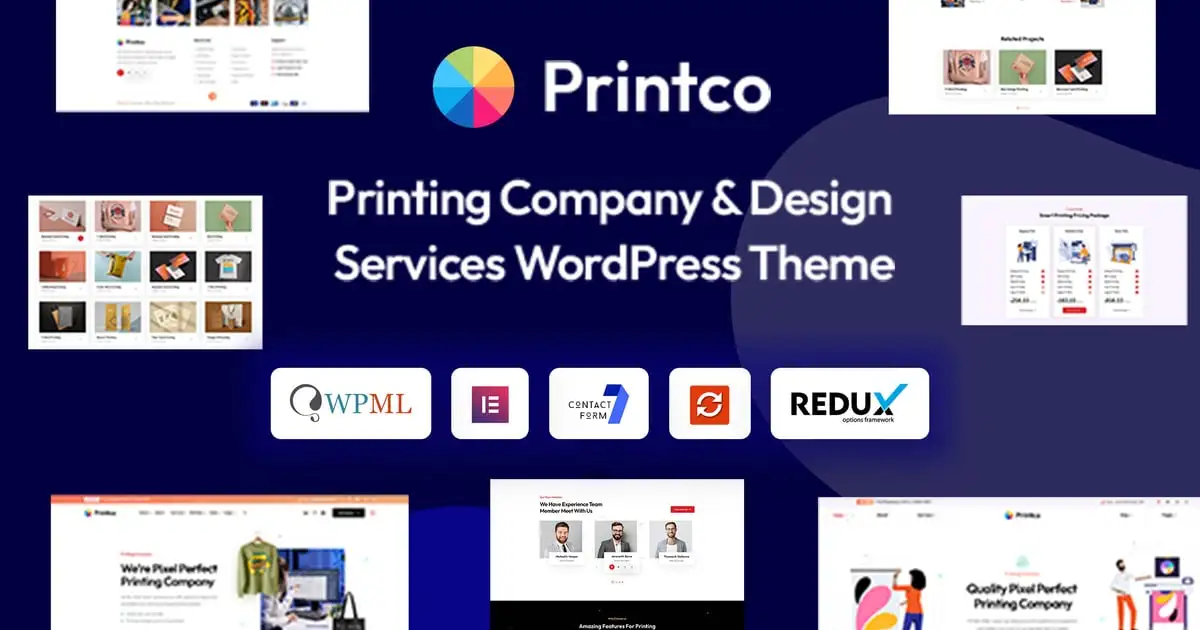 Printco – Printing Services WordPress Theme