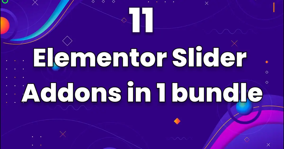 BWD Slider Bundle For Elementor