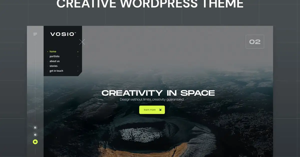 Vosio – Creative WordPress Portfolio