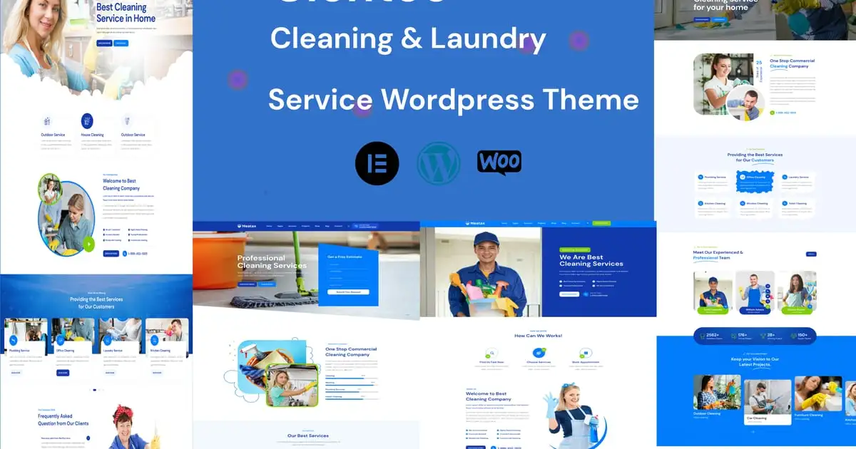 Clentac – Cleaning Services WordPress Theme