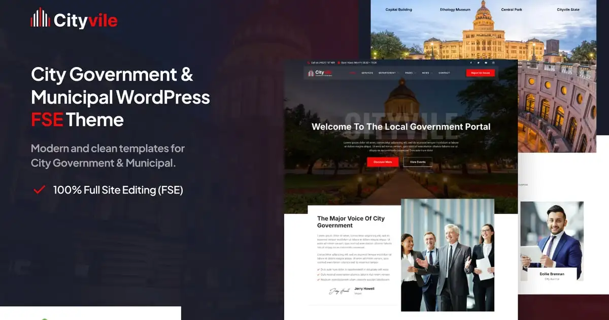 Cityvile – City Government & Municipal Theme