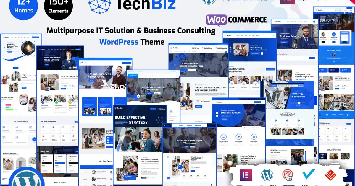 Techbiz – Multipurpose IT Solution Business Theme