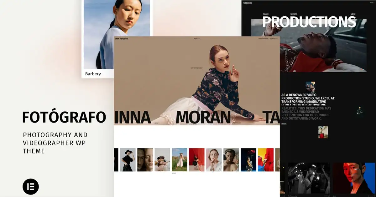 Fotógrafo – Photography Videographer WordPress The
