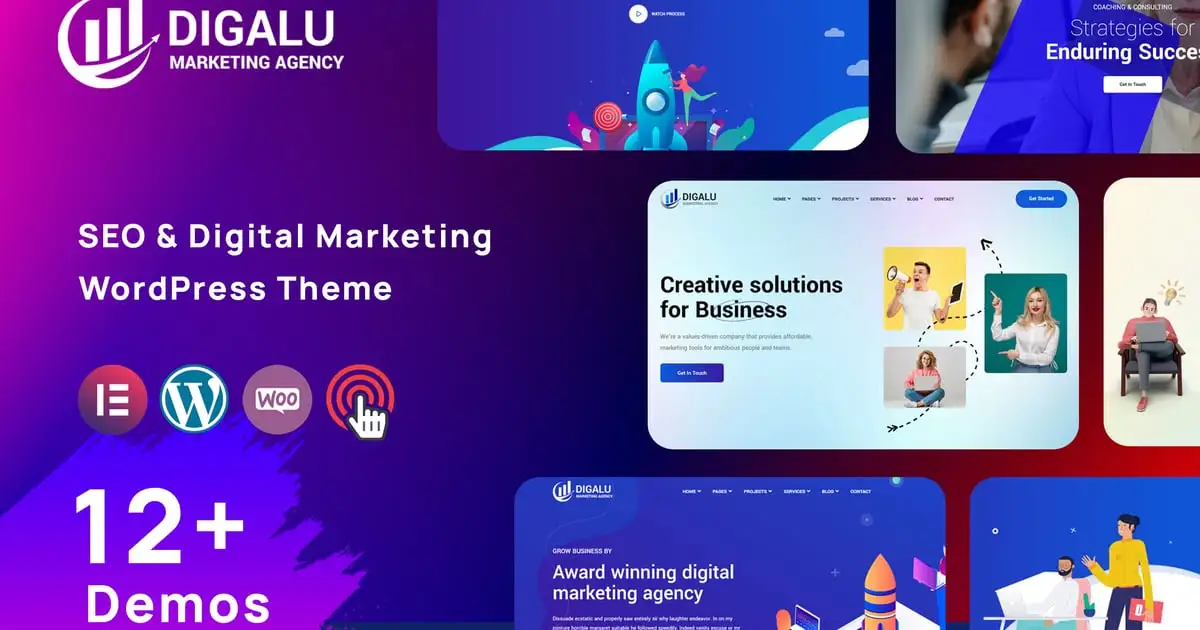Digalu – SEO & Digital Marketing WordPress