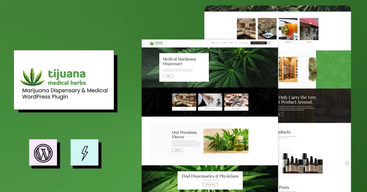 Tijuana – Marijuana Dispensary & Medical WordPress