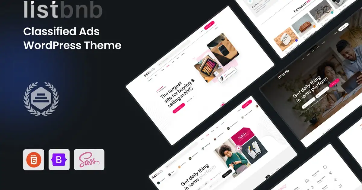 Listbnb – Classified Ads WordPress Theme