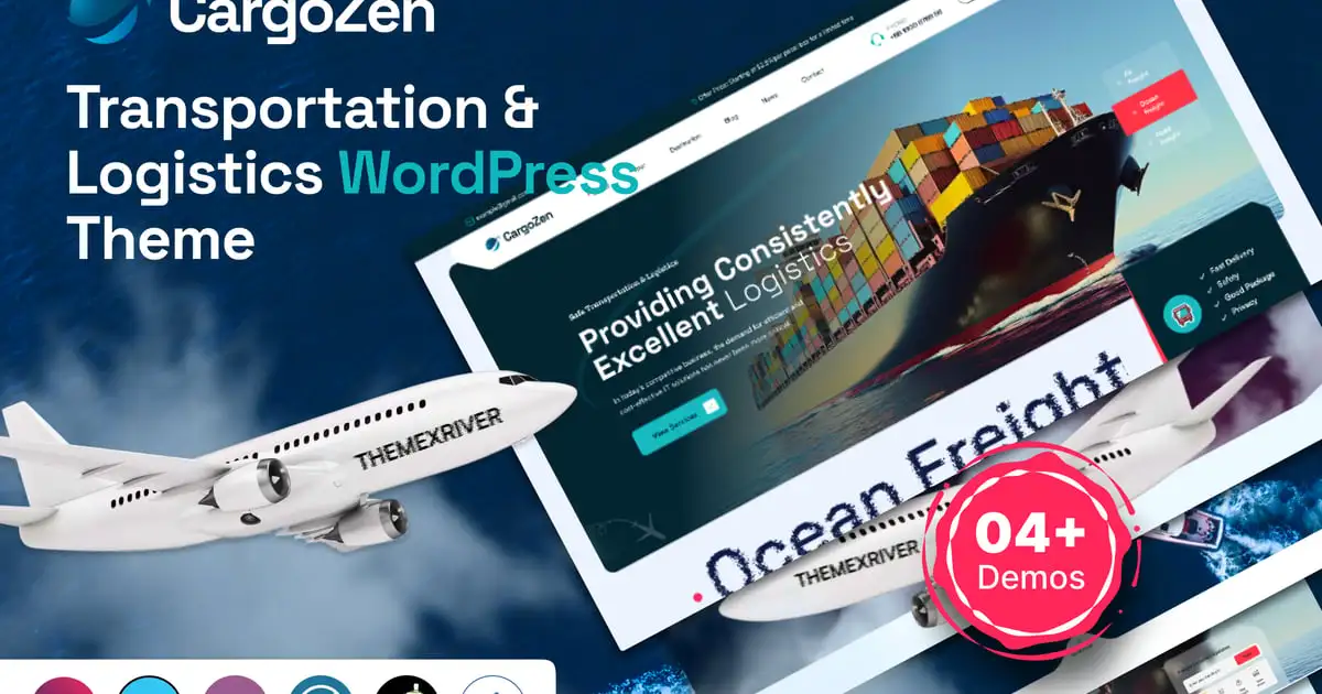 Cargozen – Transportation & Logistics WordPress