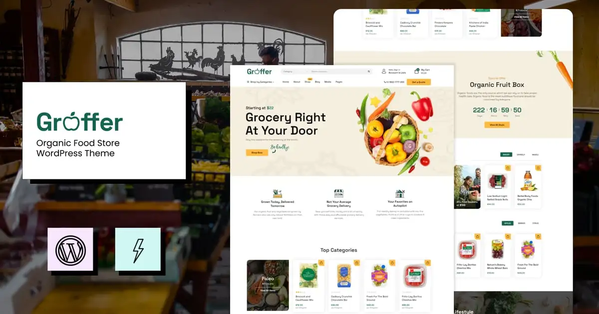 Groffer – Organic Food Store Theme