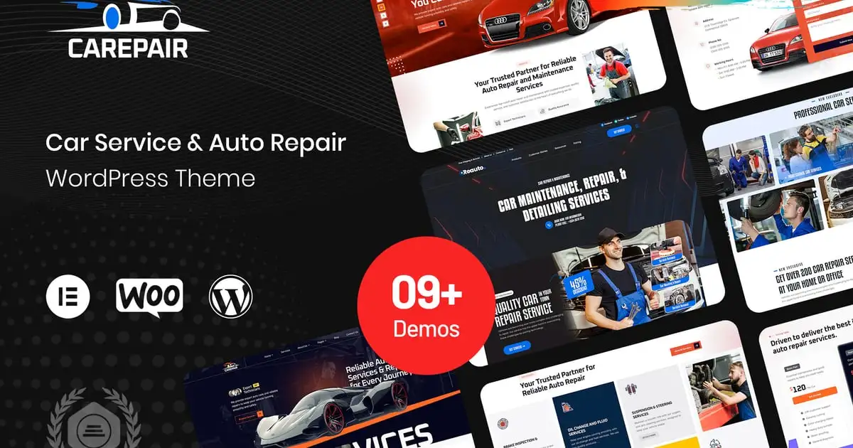 Carepair – Car Service & Auto Repair Theme