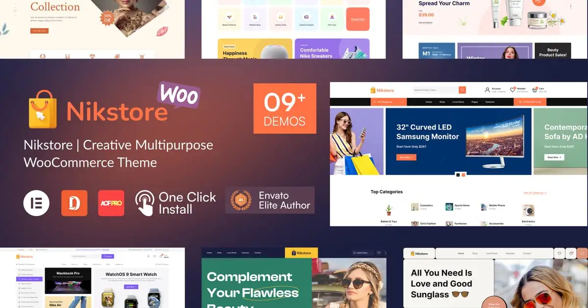 Nikstore Creative Multipurpose WooCommerce Theme