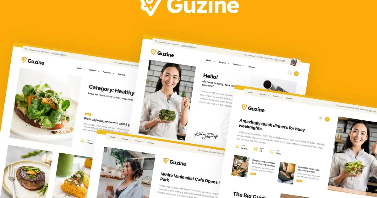 Guzine: Adsense Ready Magazine WordPress Theme