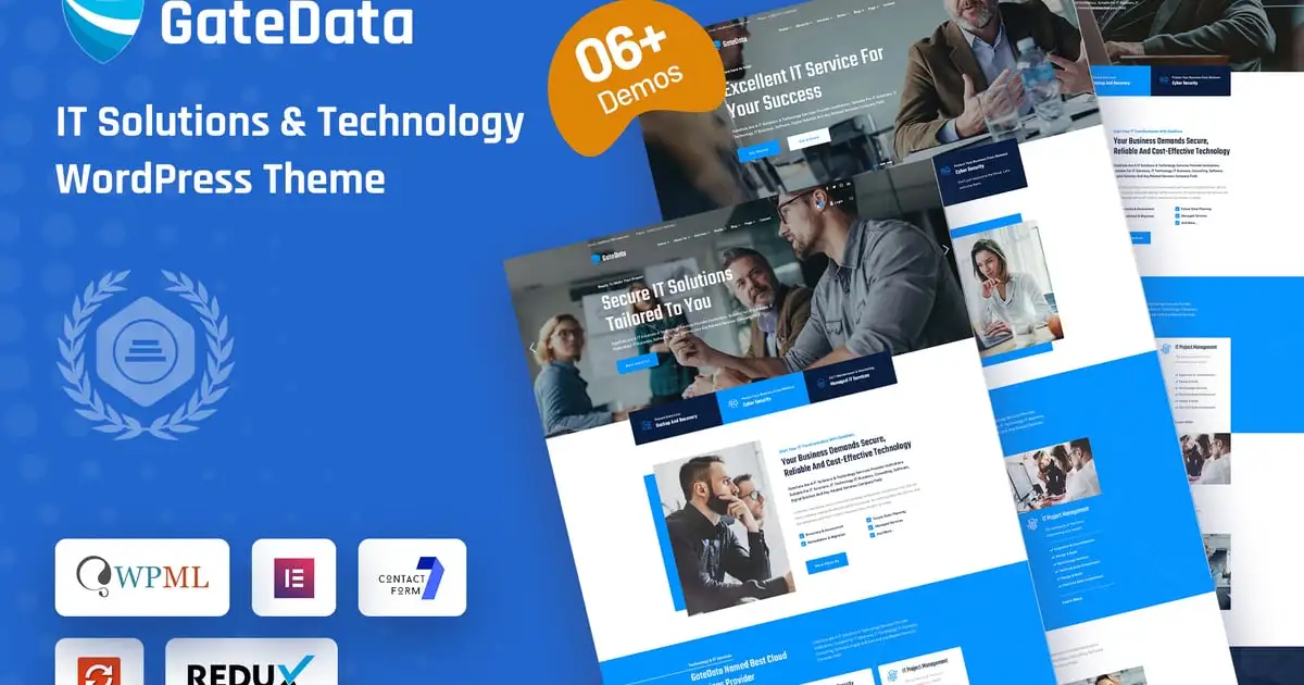 GateData – IT Solutions & Technology WordPress