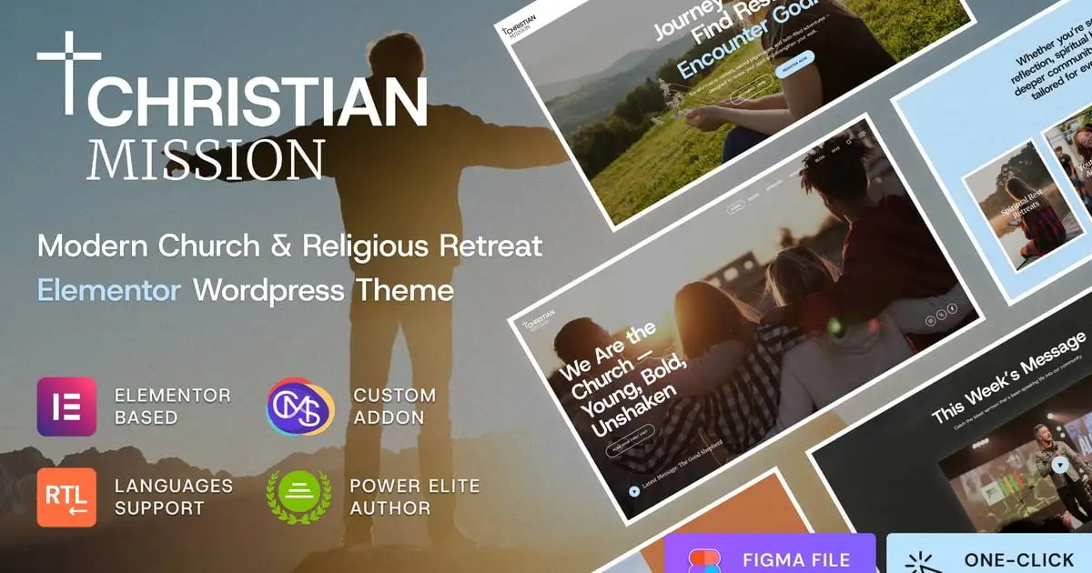 Christian Mission – Religion Events & Church Theme