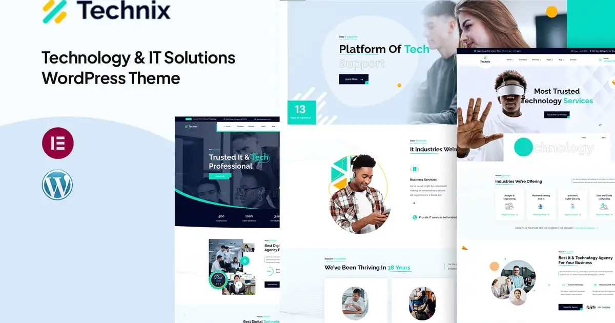Technix – Technology & IT Solutions WP Theme