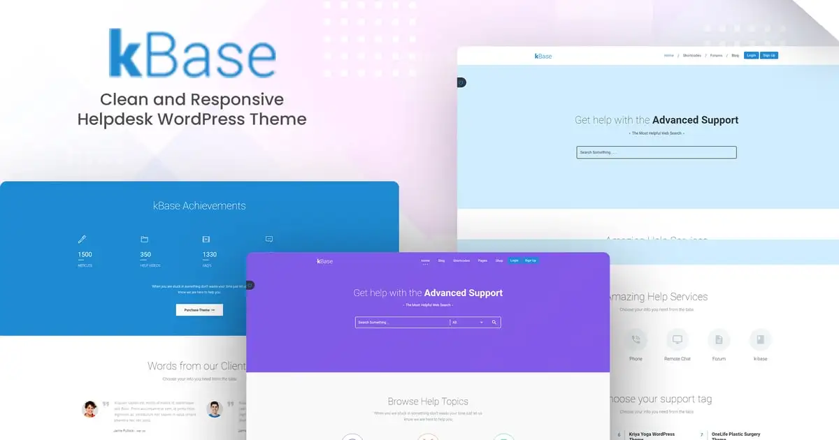Knowledge Base WordPress Theme