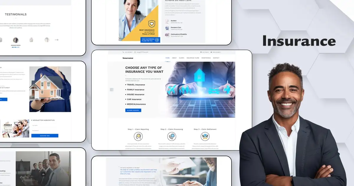 Insurance WordPress Theme