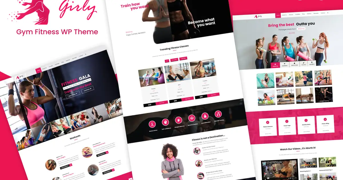 Gym Fitness WordPress Theme