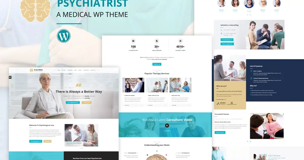 Psychology – Counseling WordPress Theme