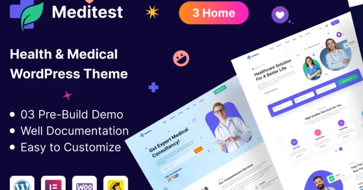 Meditest – Health Care Medical & Hospital Theme