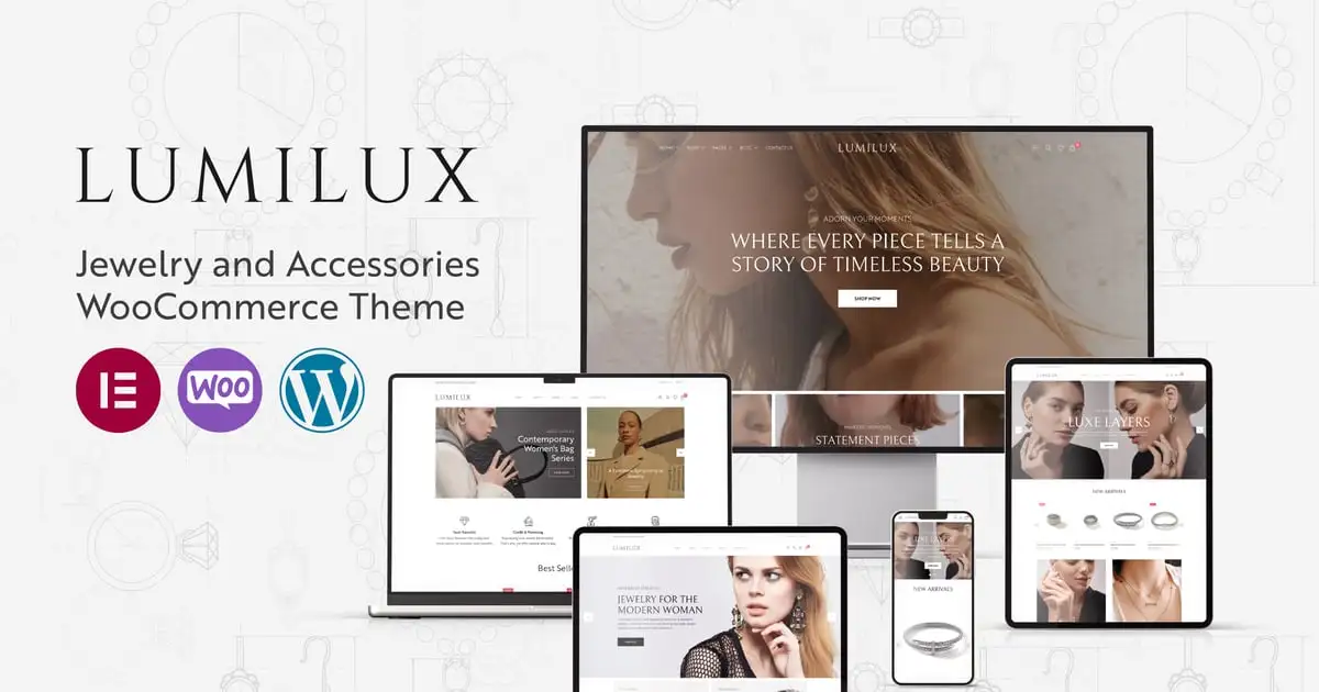 Lumilux – Jewelry and Accessories WooCommerce Them