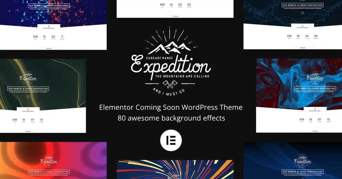 Expedition – Elementor Coming Soon WordPress Theme