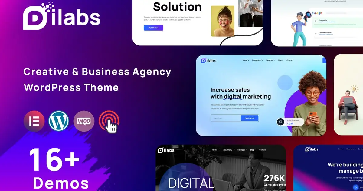Creative Agency WordPress Theme