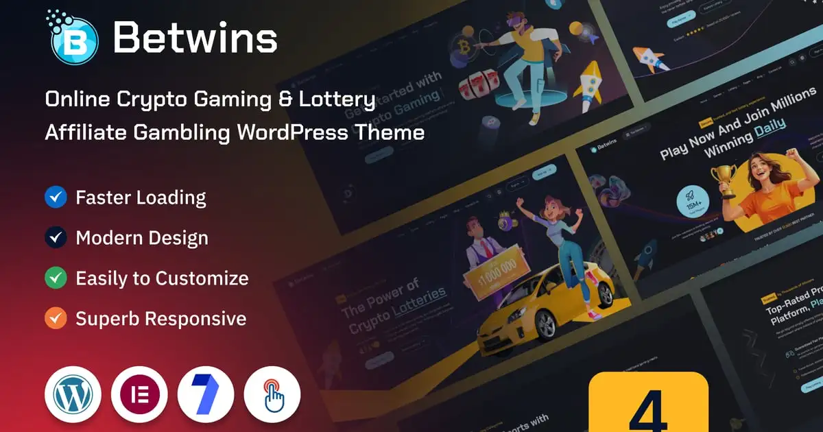 Betwins – Online Crypto Gaming & Lottery Giveaways