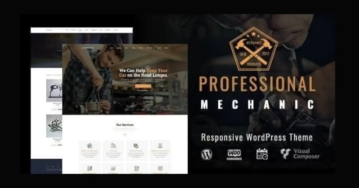 Mechanic | Auto Repair WordPress Theme