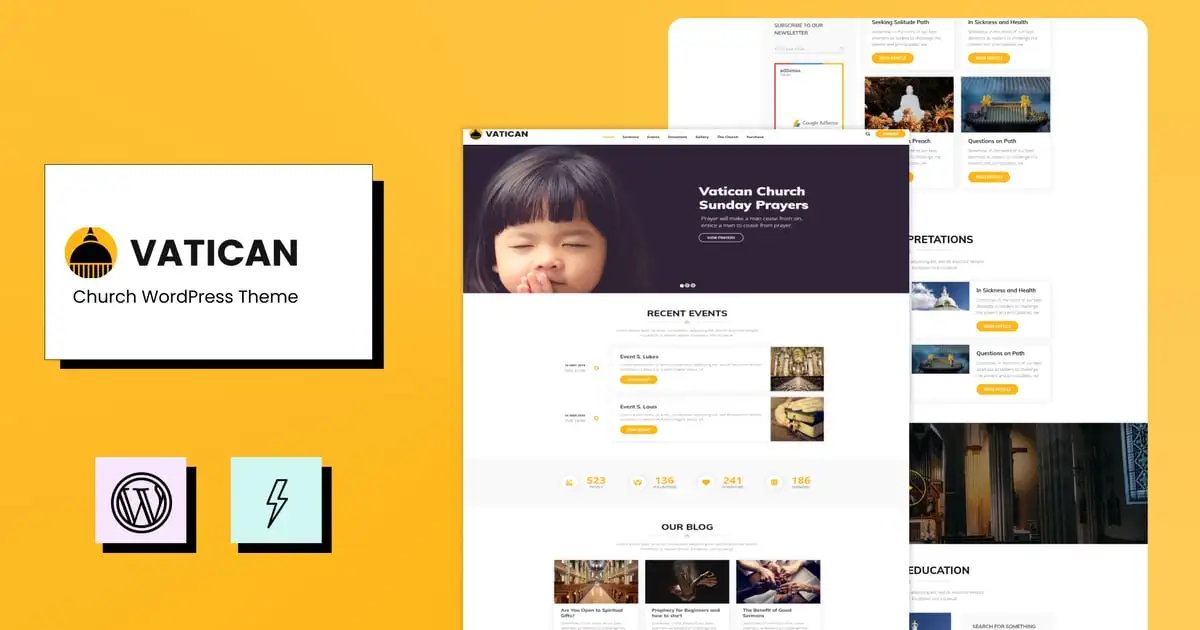 Vatican – Church WordPress Theme