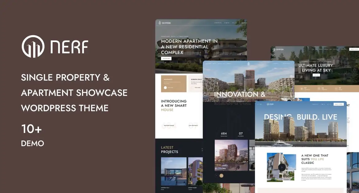 Nerf – Single Property WordPress Theme