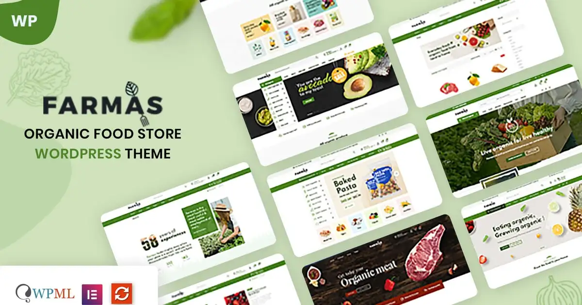 Farmas – Organic Food Store WordPress Theme