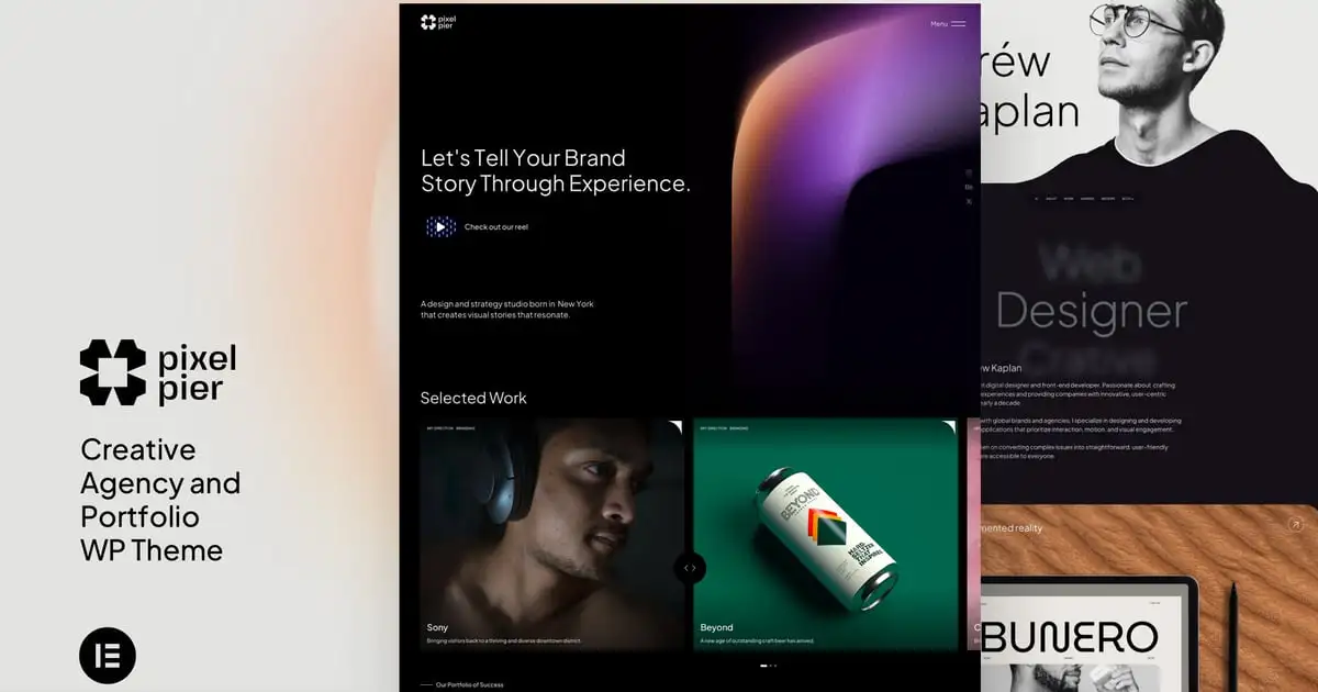 Pixelpiernyc – Creative Agency Portfolio Freelance