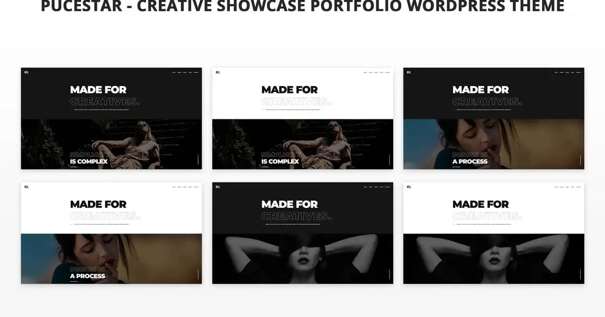 Pucestar – Creative Showcase Portfolio WordPress