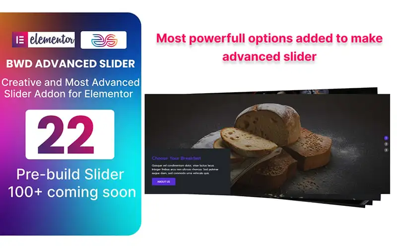 Advanced Slider WordPress Plugin For Elementor